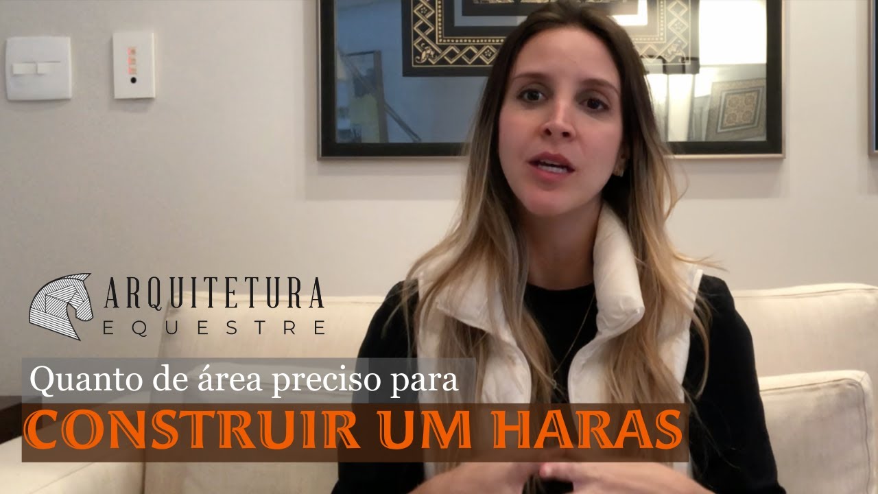 Quanto de área eu preciso para construir um haras?