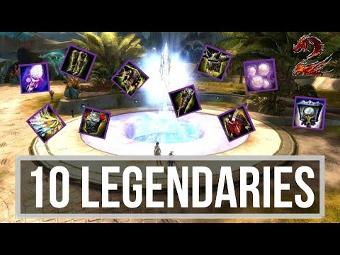 GW2 - Crafting my 1st and 10th Legendary at the same time!