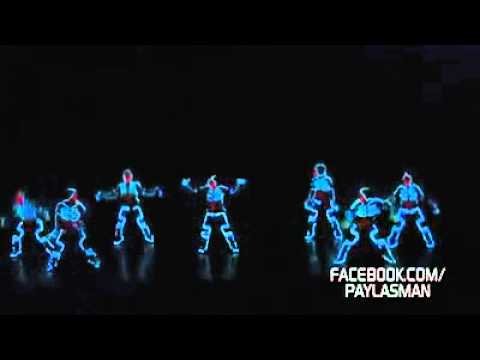 Led Işıklar ile Muhteşem Dans Gösterisi