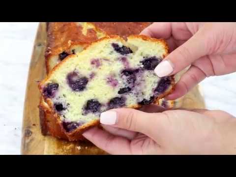 Watch Video: Lemon Blueberry Yogurt Loaf