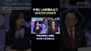 未成年NISA、600万積み立てたら3000万 #株式投資 #日本株 #資産運用 #投資 #投資初心者 #複利 #利確 #損切り