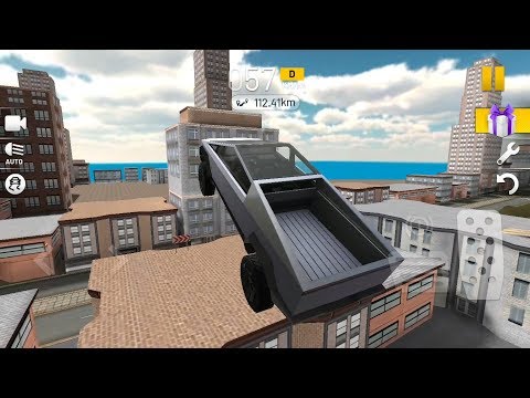 Extreme Car Driving Simulator - NEW CAR TESLA CYBERTRUCK - android gameplay #12