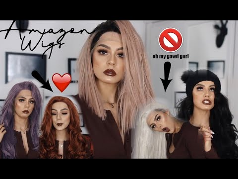 PART 2 OF TESTING CHEAP WIGS FROM AMAZON...AND OH SIS, U NEED TO SEE THIS