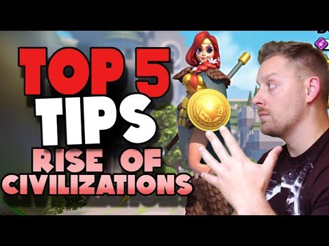 Rise of Civilizations | TOP 5 Tips for NEW Players