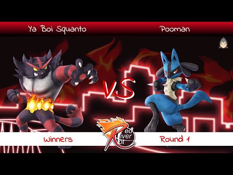 Red River Riot XI - WR1 - Ya Boi Squanto (Incineroar) vs Pooman (Lucario/Kazuya)
