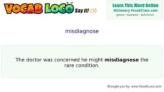 Video thumbnail for misdiagnose