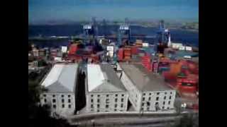 preview picture of video 'Puerto de Valparaíso desde el Cerro Artillería'