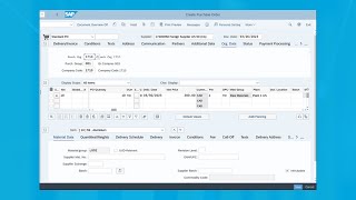 How to Create a Purchase Order in SAP S/4HANA