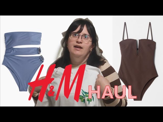 Vídeo relacionado con WAZHAKU Pantalones de bikini para mujer, cintura alta, color negro, retro, acanalado, bañador, bikini, pantalones de baño, bragas clásicas, parte inferior de bikini para mujer, R azul., L