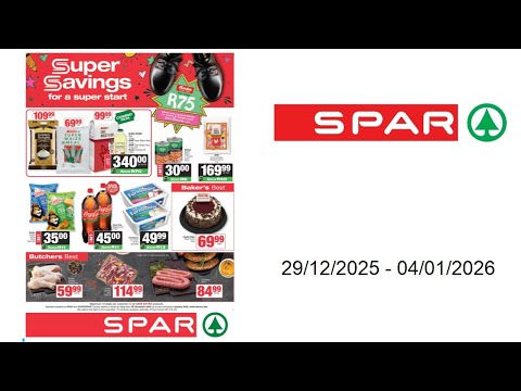 SPAR specials - Specials - 29/12/2025 - 04/01/2026