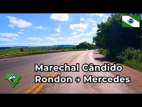 Marechal Cândido Rondon → Mercedes | Estrada pelo Oeste do Paraná