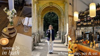 birthday trip to bath | where to stay and eat & what to see in bath