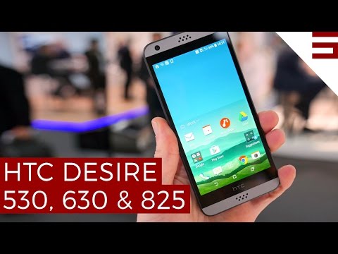 HTC Desire 530, 630 and 825 first look - MWC 2016