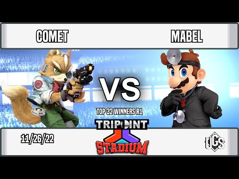 Tripoint Stadium - Top 32 Winners R1 - Comet(Fox) Vs. Mabel(Dr Mario)