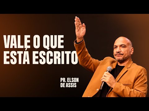 PR ELSON DE ASSIS - A IGREJA FICA COM O QUE ESTÁ ESCRITO