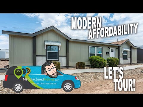 The Modern Affordable Home is Manufactured! Let's Take a  Prefab Home Tour!