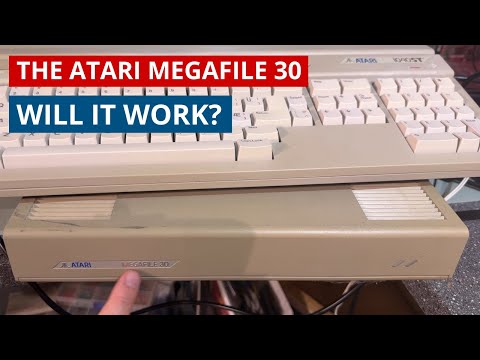 Can I get this ATARI MEGAFILE hard disk to work with my Atari 1040 ST ?