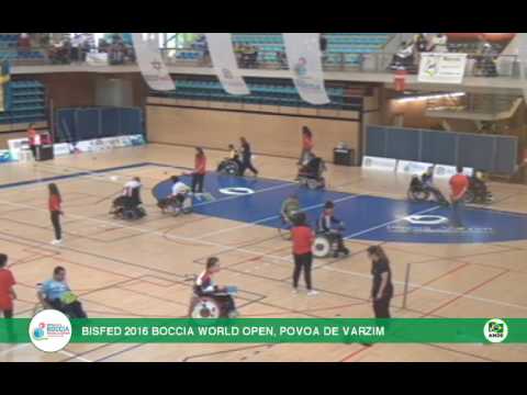 BRASIL no BISFED 2016 BOCCIA WORLD OPEN - POVOA DE VARZIM