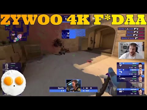 ZYWOO FAZ UM 4K F*DAA DE EAGLE CONTRA HEROIC