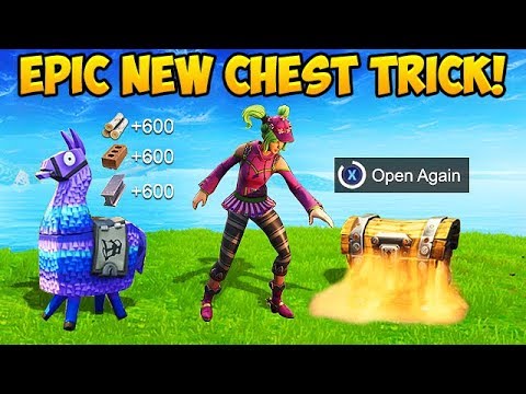 How To Open the SAME CHEST *TWICE* - Fortnite Funny Fails and WTF Moments! #308 Video