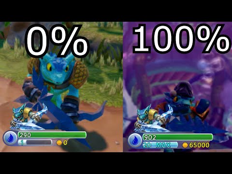 I 100%'D ALL of Skylanders Trap Team in one video!