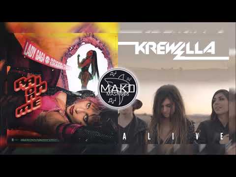 Lady Gaga & Ariana Grande Vs. Krewella - Alive on Me (Mako Mashup)