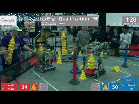 2018 VRC Arts Q196 - 6007X 6741A vs 86868R 12G - 99 to 125