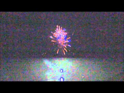 MLE11-5001b - 25 Shot 30mm - blue mine skyblue crackling willow