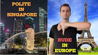 6 Singaporean Habits That Are IMPOLITE In Europe (DON'T Do This In Europe!)