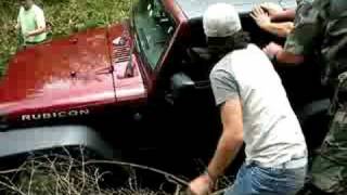 preview picture of video 'Jabonal Costa Rica JEEP TJ y RUBICON PARTE 2   OFF ROAD'