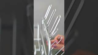 Video de Escurridor secaplatos de aluminio Family Utile 2 niveles