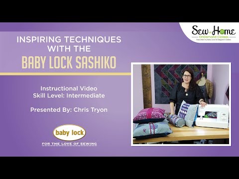 Inspiring Techniques with the Sashiko Class Preview