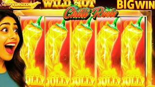 BIG WIN SLOT WILD HOT CHILLI REELS | Crazy Spins & Spicy Bonus Wins!