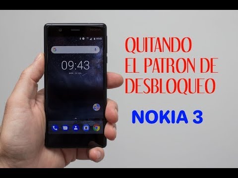 Nokia 3 - How to remove unlock pattern