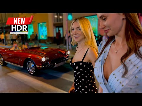 🔥 Crazy Moscow Nightlife After Midnight! Russia Streets - 4K HDR