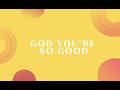 God You Re So Good Official Lyric Video Kingdom Kids Shane Shane