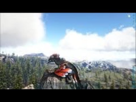 Ark - Ragna-rration - Wyvern egg thievery with a Rock Drake.