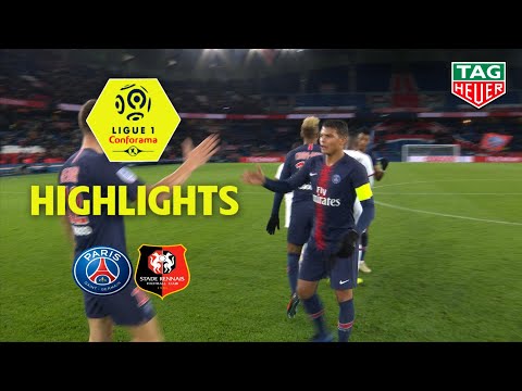 Paris Saint-Germain - Stade Rennais FC ( 4-1 ) - Highlights - (PARIS - SRFC) / 2018-19