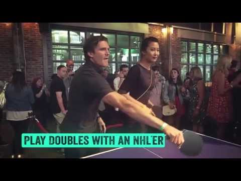 Smashfest IV – NHL Stars Highlight Ping-Pong Charity Party
