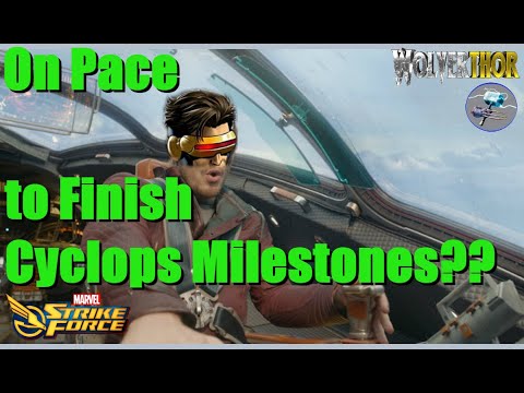 On track to Finish Cyclops Miletones?