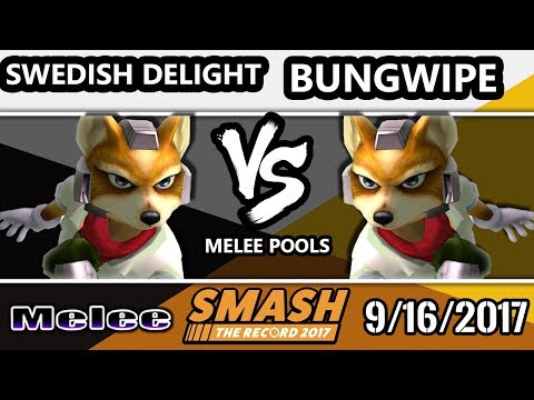 STR 2017 SSBM - RNG | Swedish Delight (Fox) Vs. Bungwipe (Fox) - Smash Melee