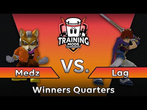 Training Mode Tournaments #14 Medz (Fox) vs. Lag (Roy) - SSBM Winners Quarters - Melee
