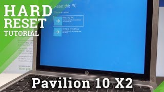 How to Hard Reset HP Pavilion 10 X2 - Bypass Password / Reinstall Windows