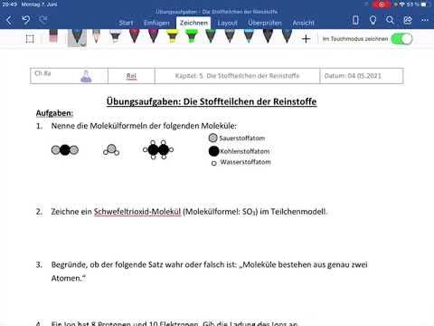 Übungsblatt 1 Aufgabe 1 und 2