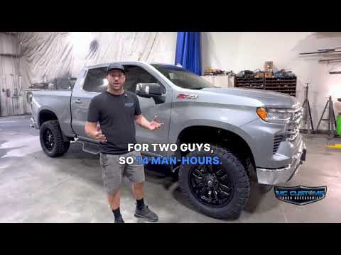 4 Inch Lift Kit Installation Video on Chevy Silverado 1500 (Start to Finish)