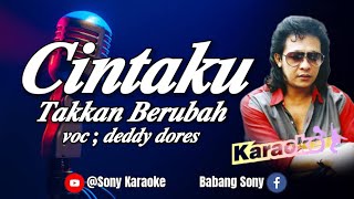 Download lagu CINTAKU TAKKAN BERUBAH DEDDY DORES KARAOKE || @sonykaraokeofficial mp3