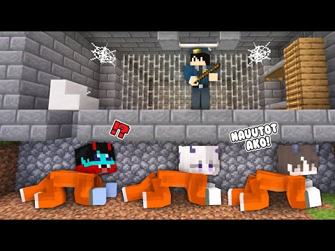 Escape From The SECURITY PRISON in MINECRAFT || With Pepesan & Azen