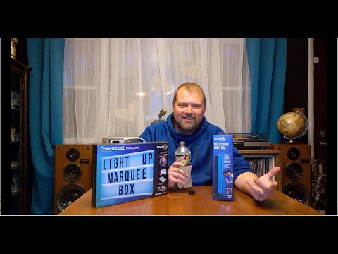 tzumi Light Up Marquee and Light Bar Review