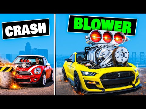 Every Time I Crash, The Supercharger Gets Bigger in GTA 5