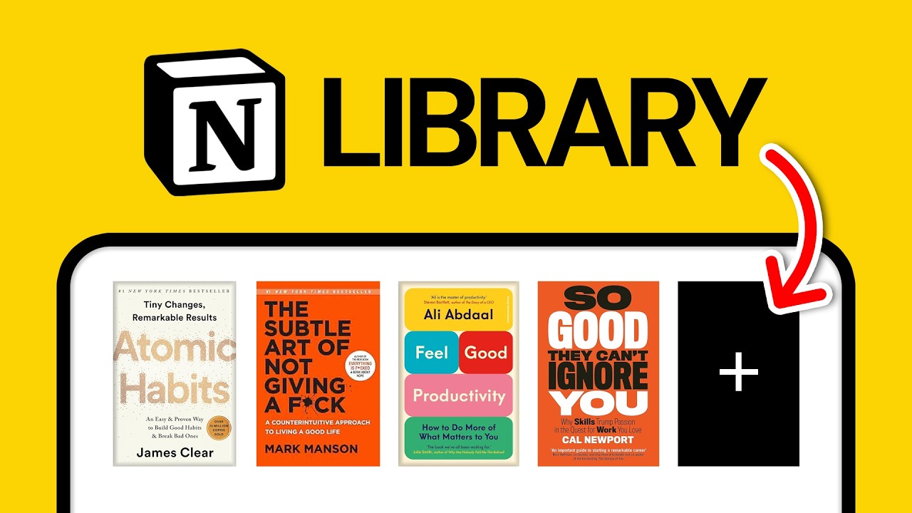 2024 Notion Book Library (Full Tutorial & Free Template)